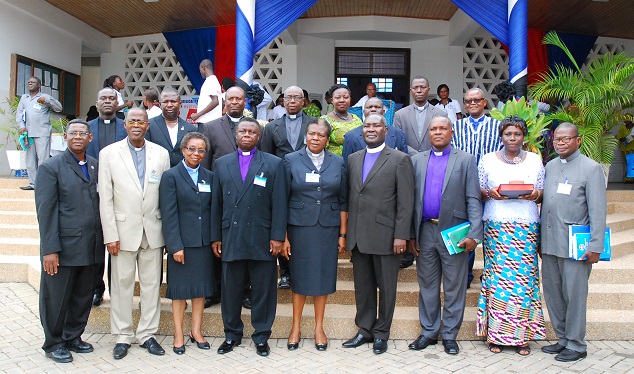 The leadership of the EP Church, Ghana, after the synod